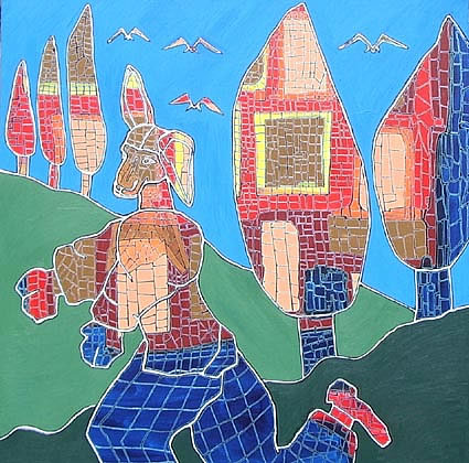 l'âne du kangourou
